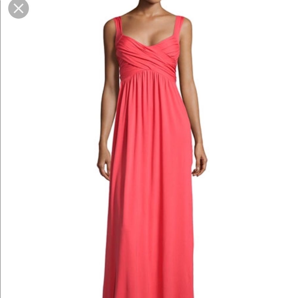 Max studio red maxi dress